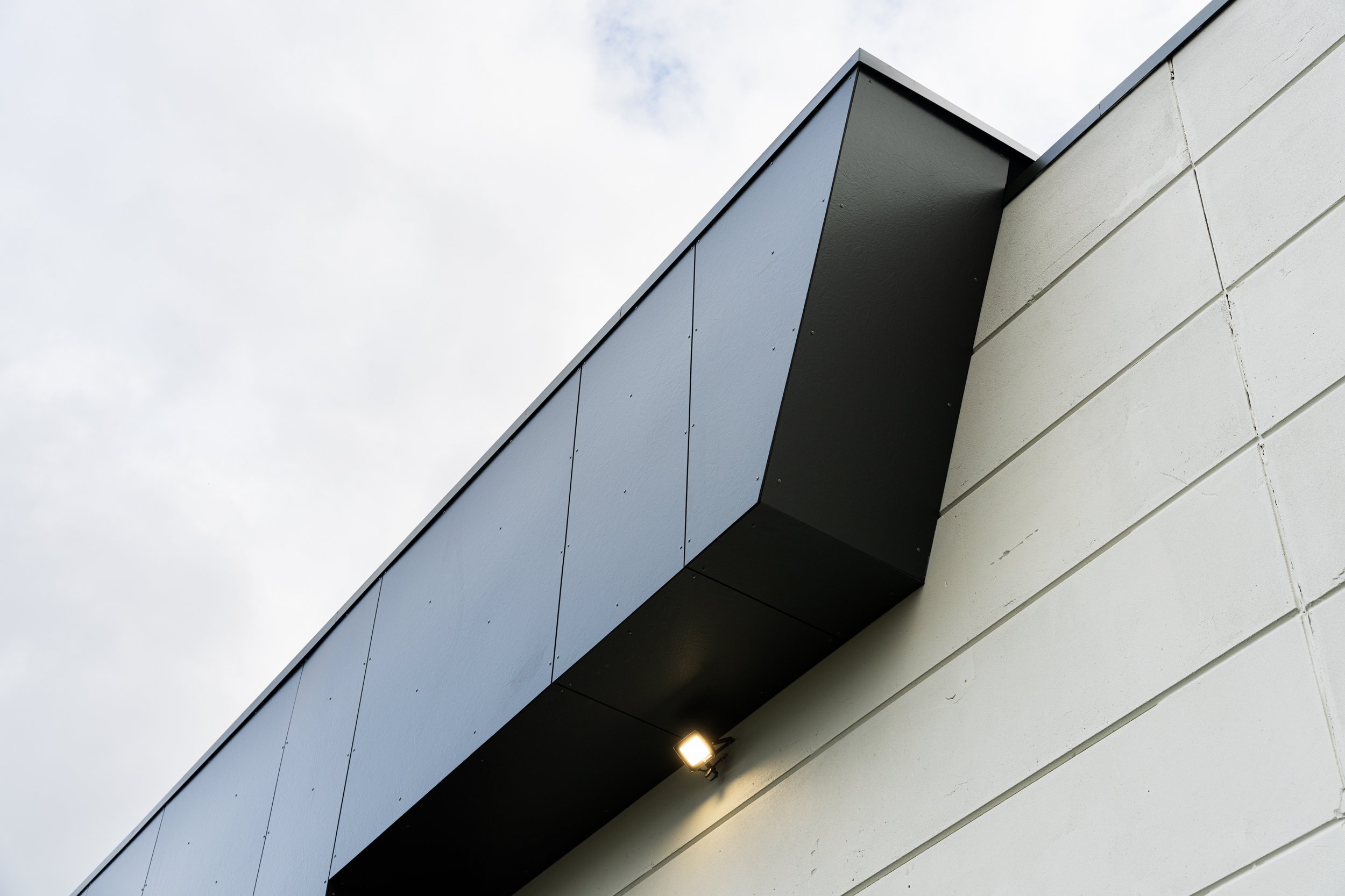 Gevelbekleding voorbeeld